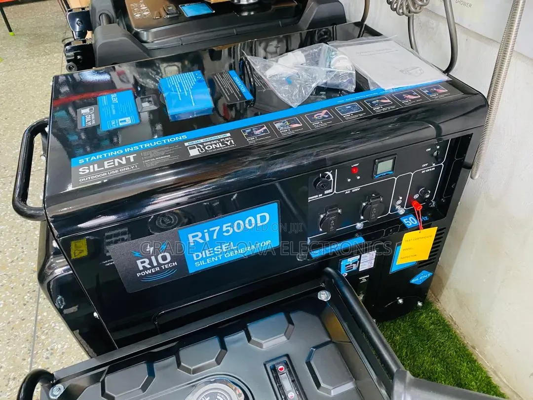 Silence Operation Rio 5.5 KVA Silent Generator