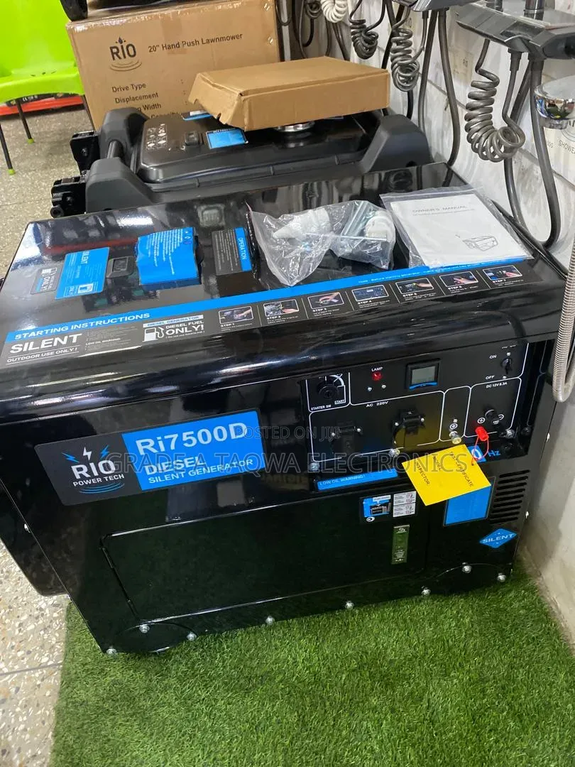 Auto Control Rio 5.5 KVA Silent Diesel Generator