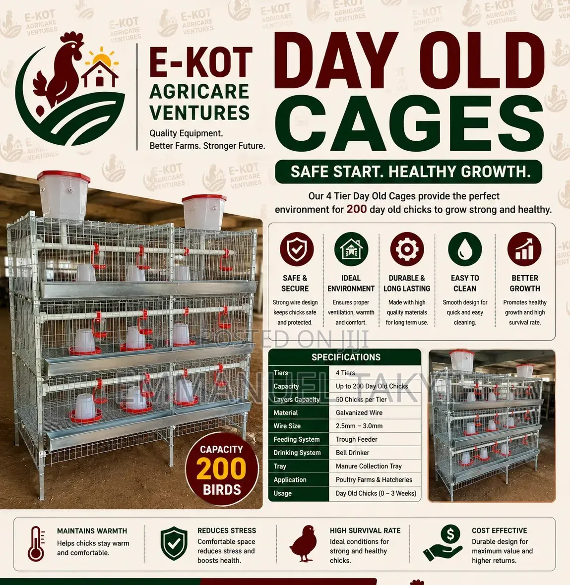 Day Old Cages