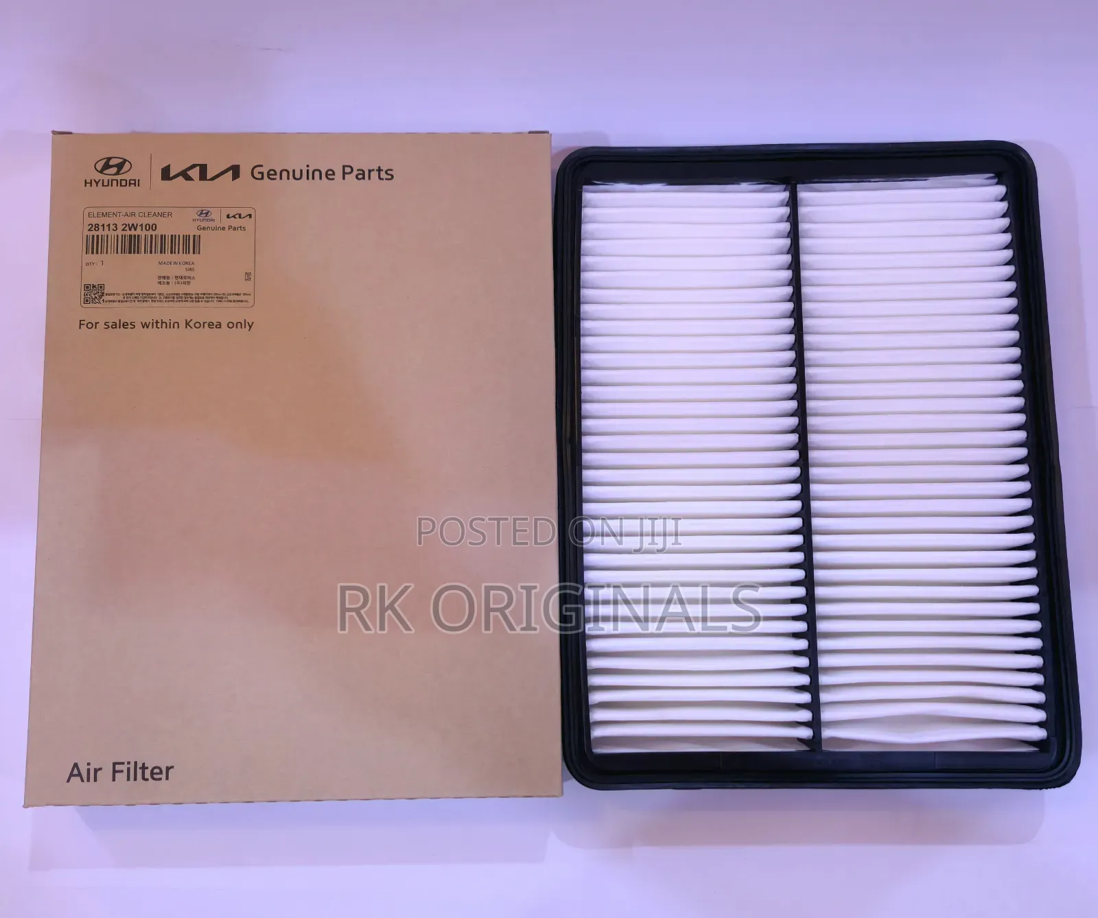 Santa Fe 13-18/Sorento 14-15 Air Filter From KOREA 