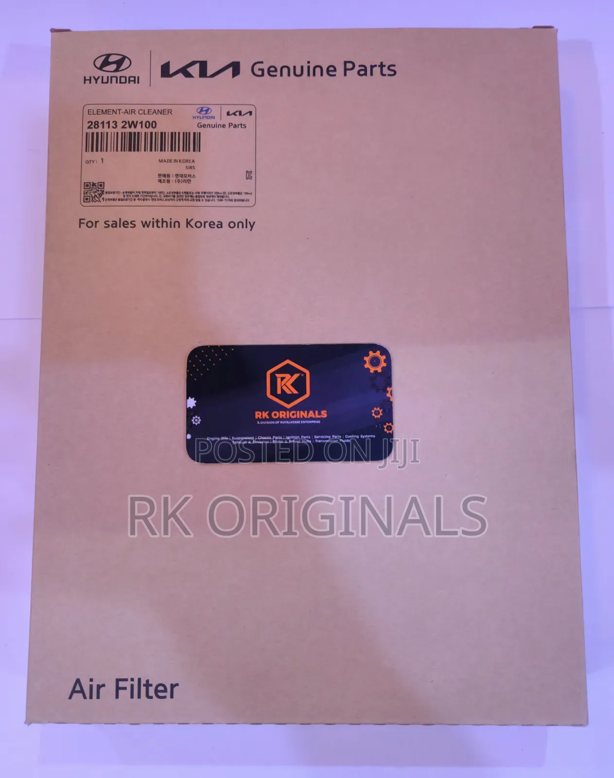 Santa Fe 13-18/Sorento 14-15 Air Filter From KOREA 
