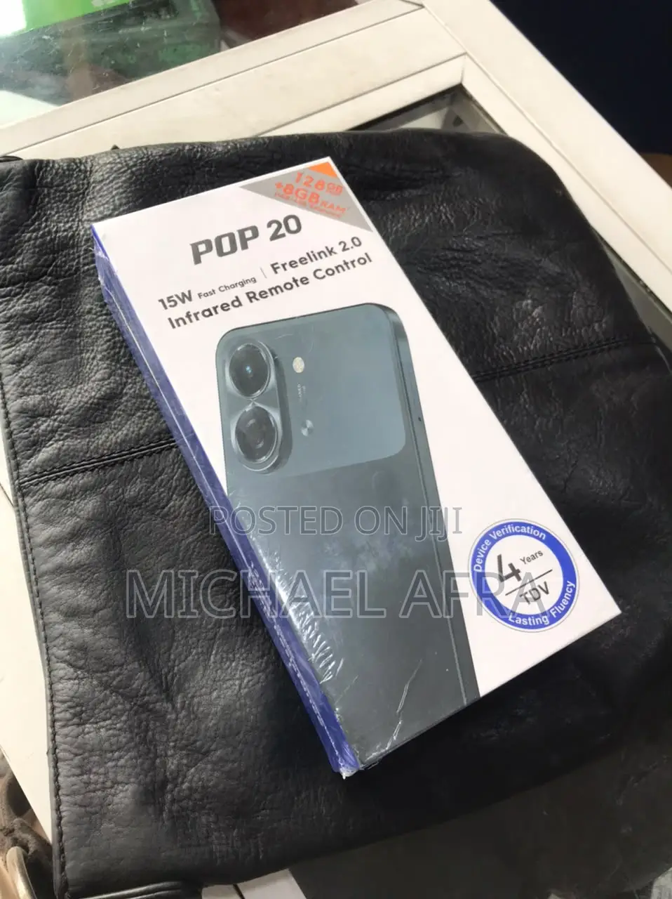 New Tecno Pop 20 128 GB Black