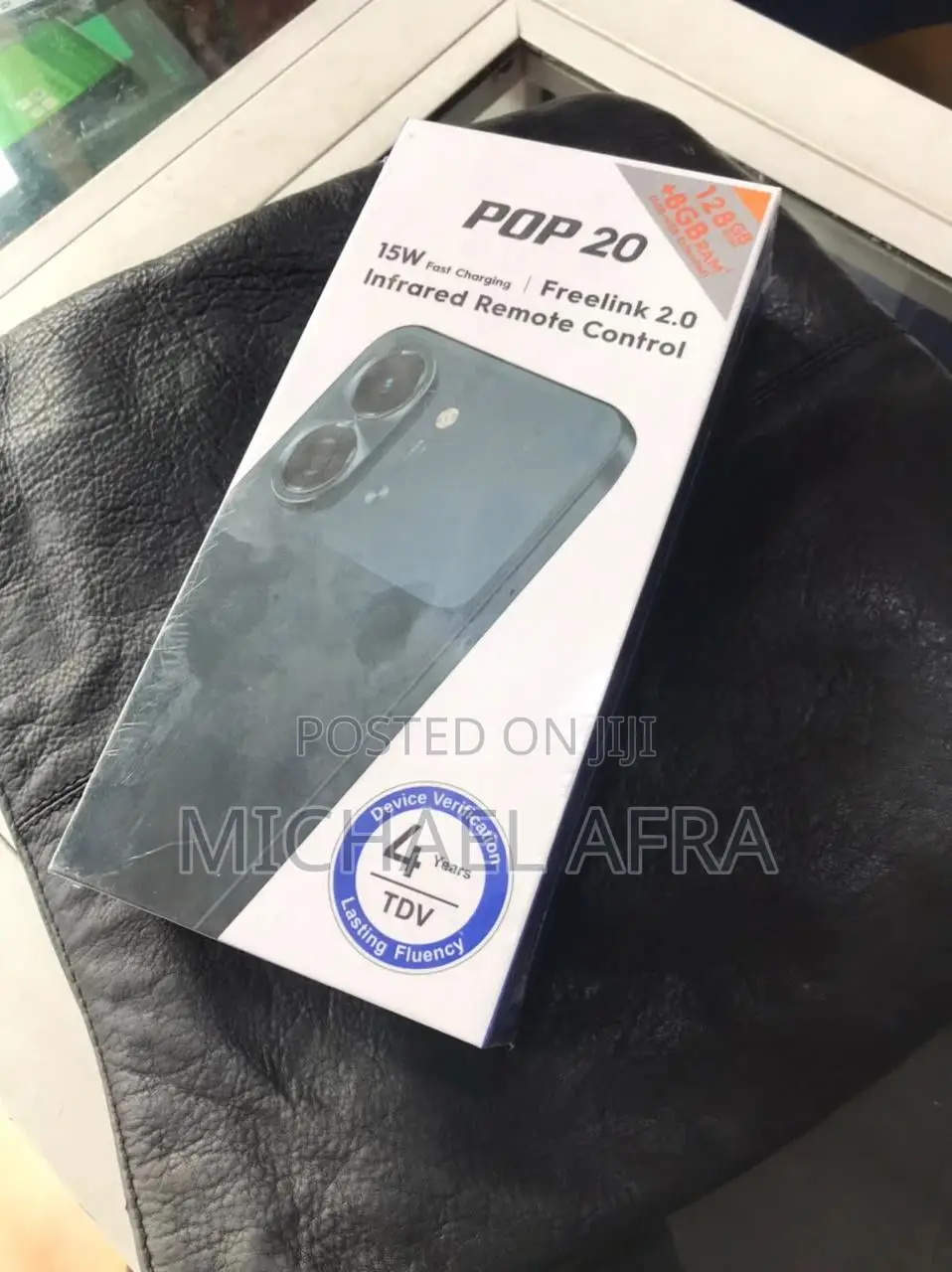New Tecno Pop 20 128 GB Black