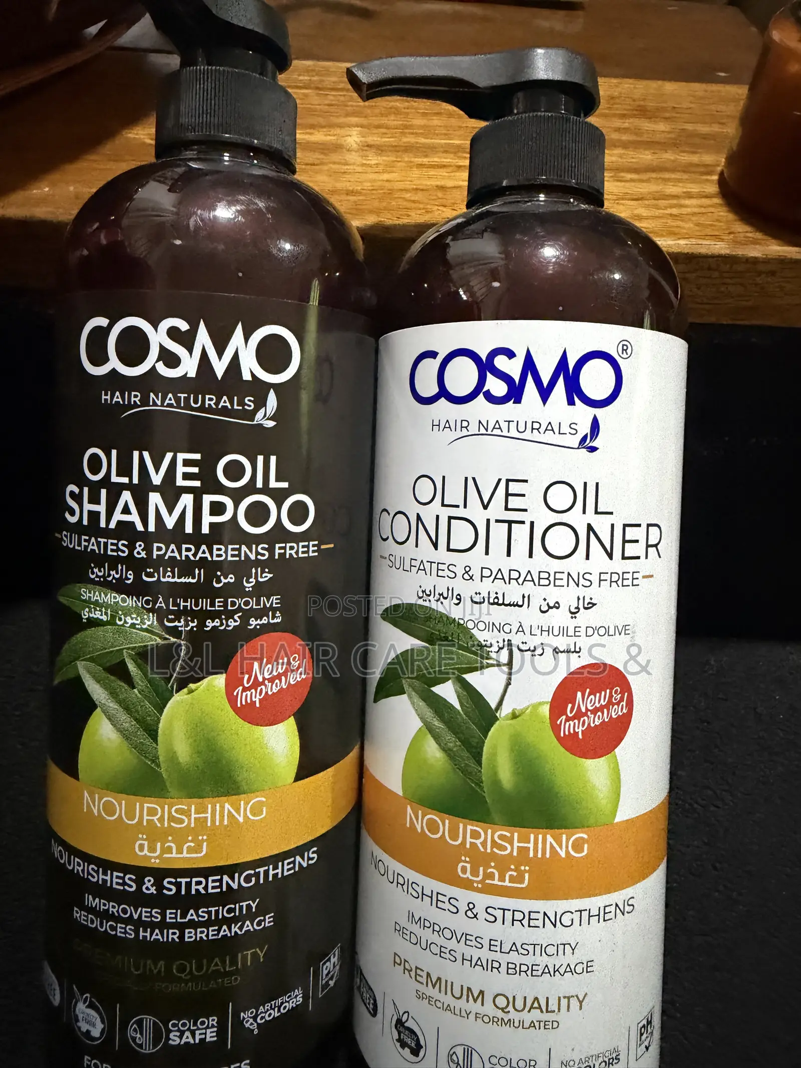 Olive Oil Shampoo and Conditioner