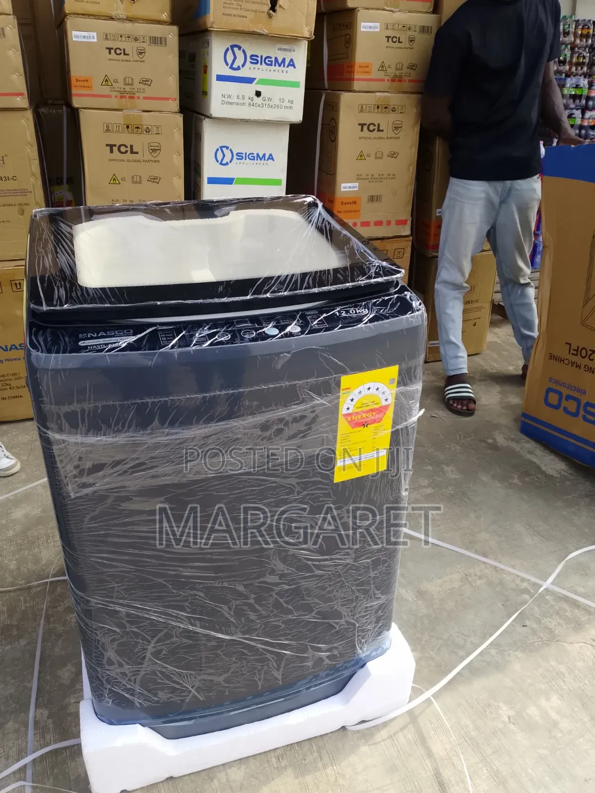 12 KG Top Load Fully Automatic Washing Nasco