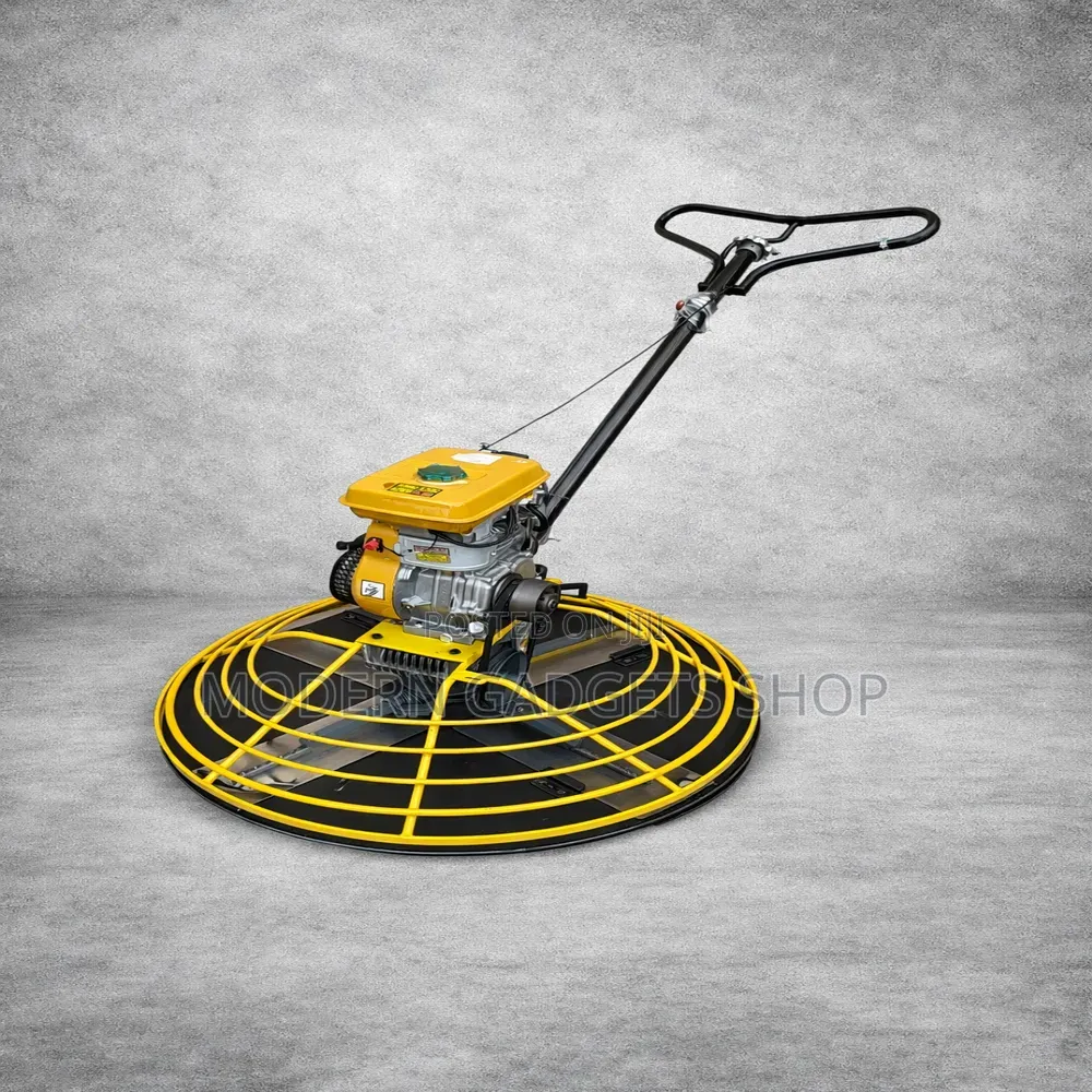 Power Trowel Concrete Finishing–Petrol Engine Floor Smoothing Frimpong