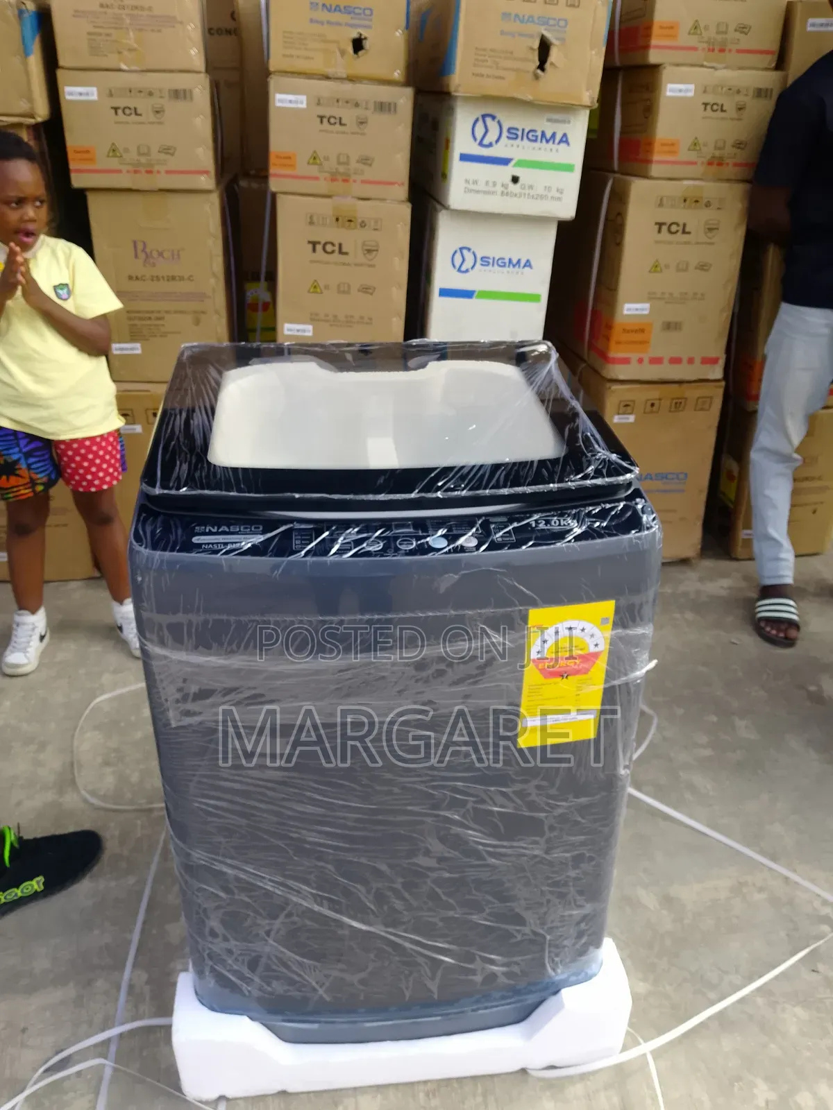 Nasco 12 KG Top Load Fully Automatic Washing Machine