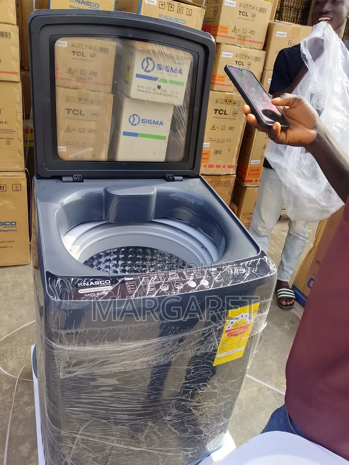 Nasco 12 KG Top Load Fully Automatic Washing Machine