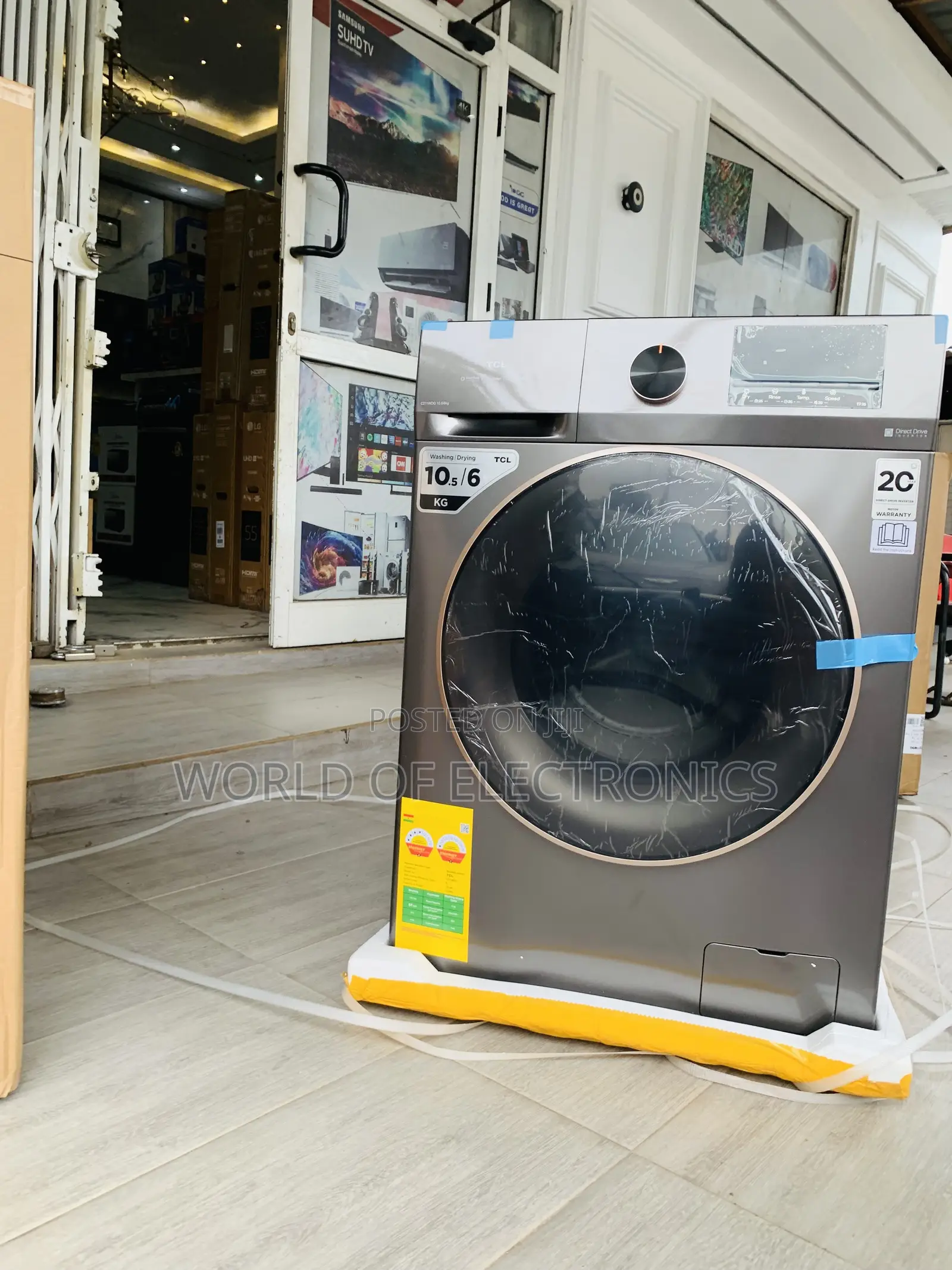 TCL-front Load Washer-10.5kg Dryer-6kgs-C211wdg