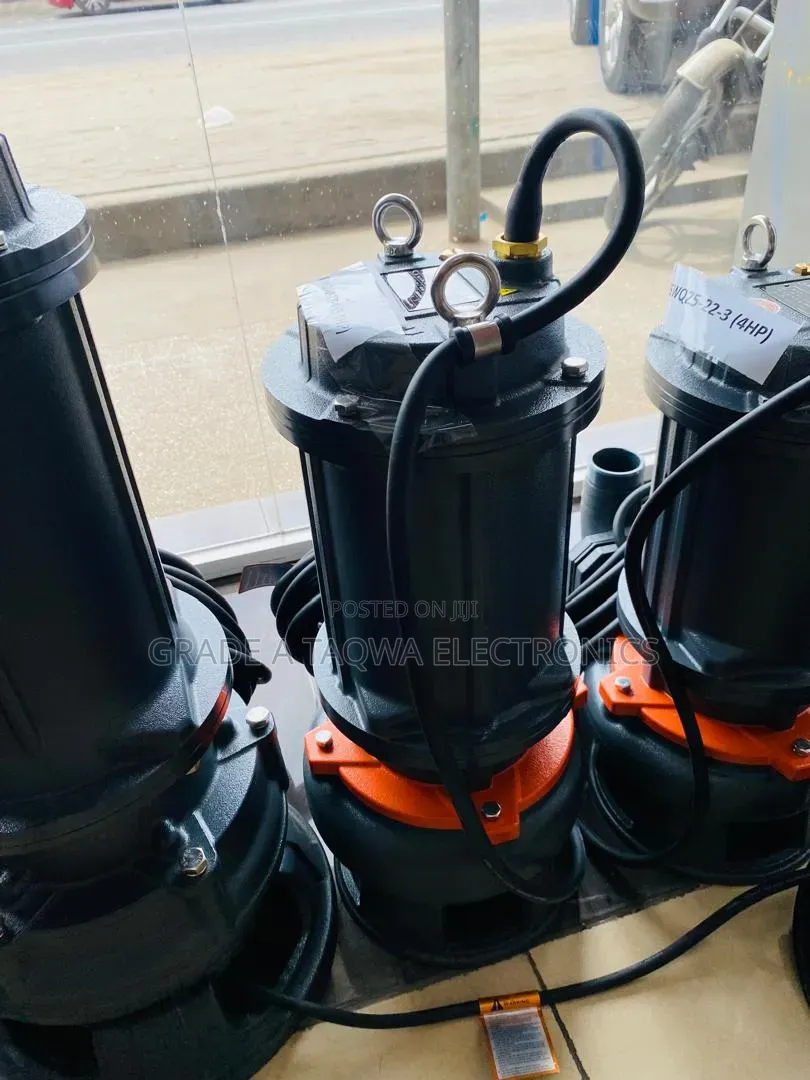 380V 3phase Leo 5.5hp Sewage Pump
