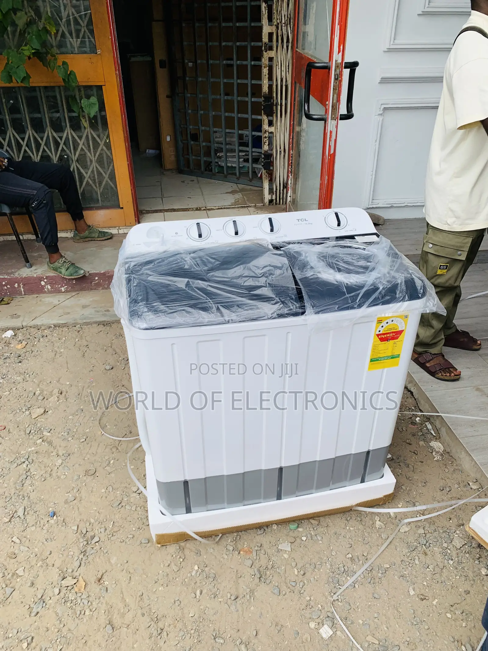 Call and Order TCL 10.5KG Twin Tub (Semi-Automatic) Washing Machine