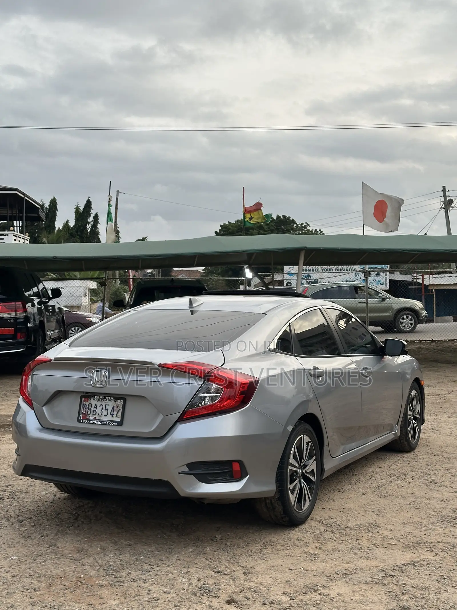 Honda Civic EX-L 4dr Sedan (1.5L 4cyl) 2016 Silver