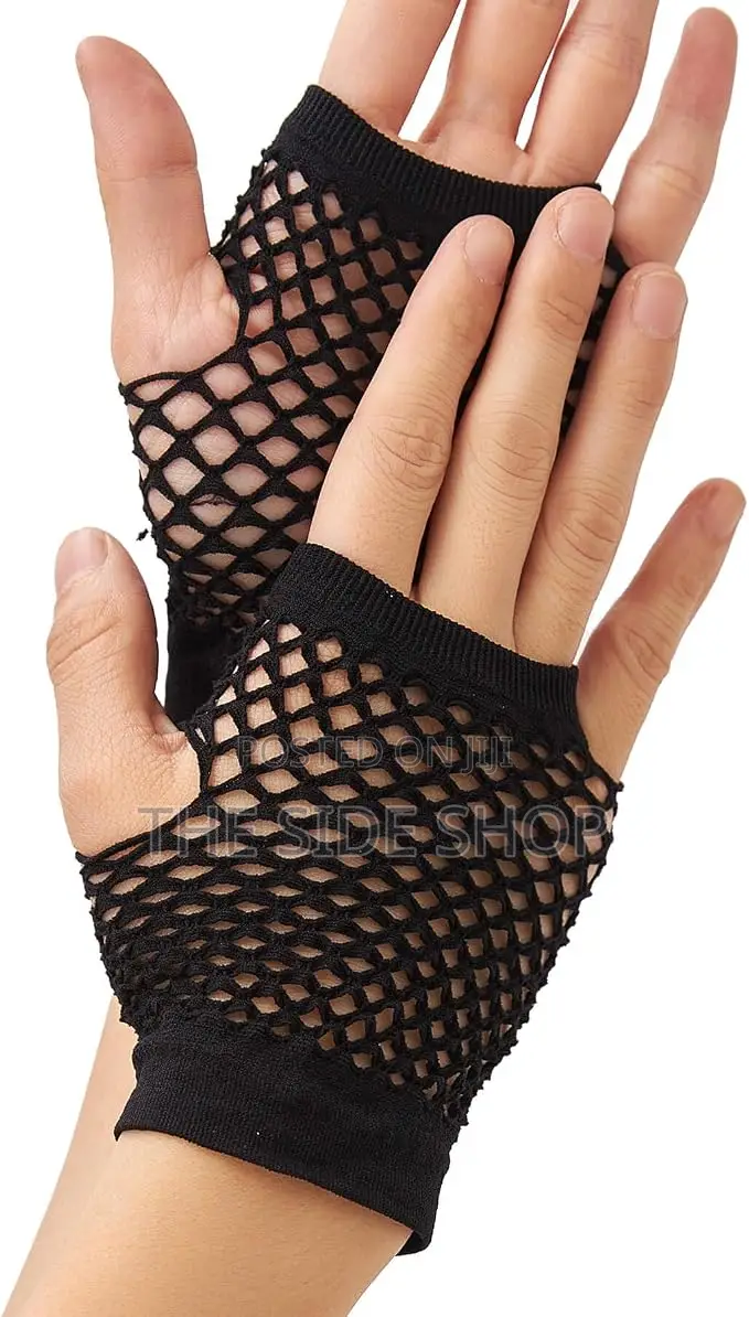 Short Fishnet Gloves Fingerless