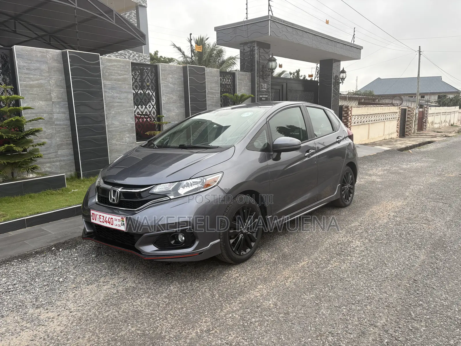 Honda Fit Sport 2018 Gray