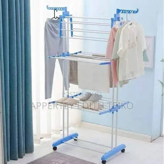 3-Layer Foldable Clothes Drying Rack