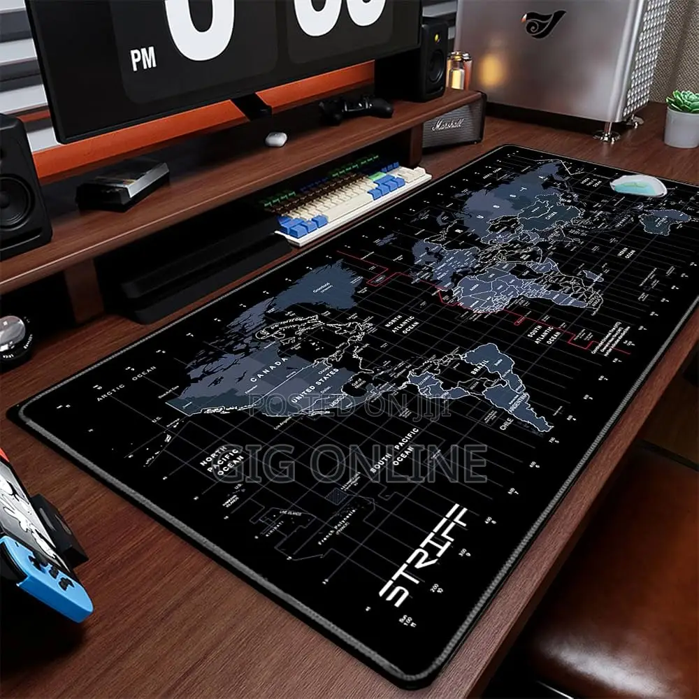 World Map Mouse Pad