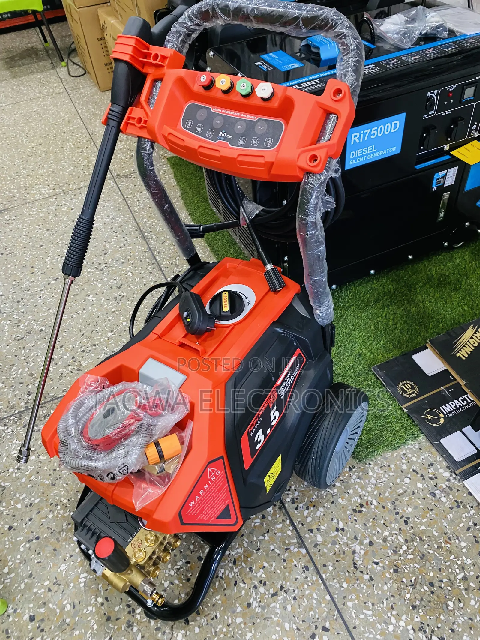 Shop -Rio 3.5Kw Pressure Car Washing Machine