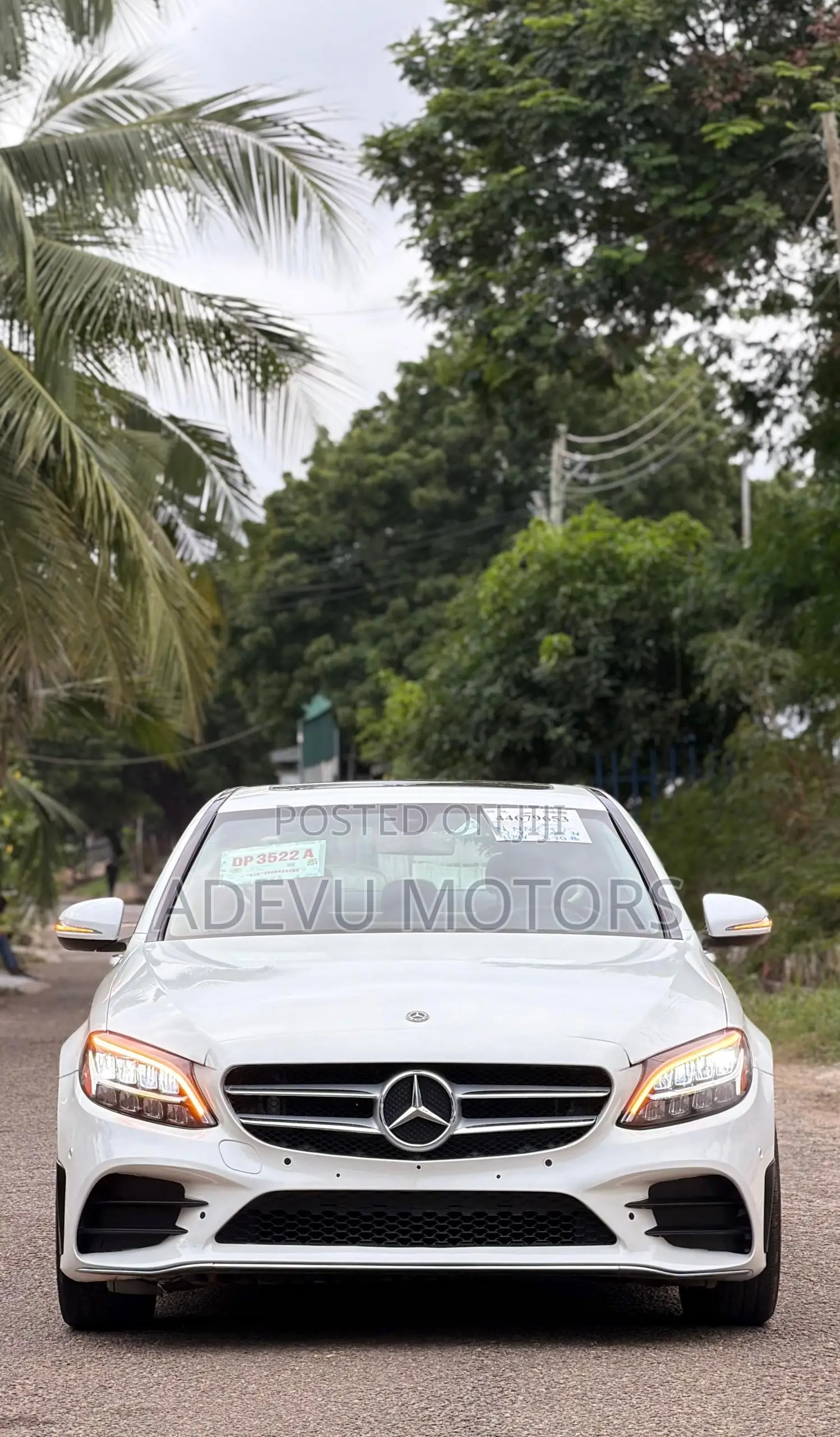 Mercedes-Benz C300 Base C300 AWD 4MATIC Coupe 2019 White