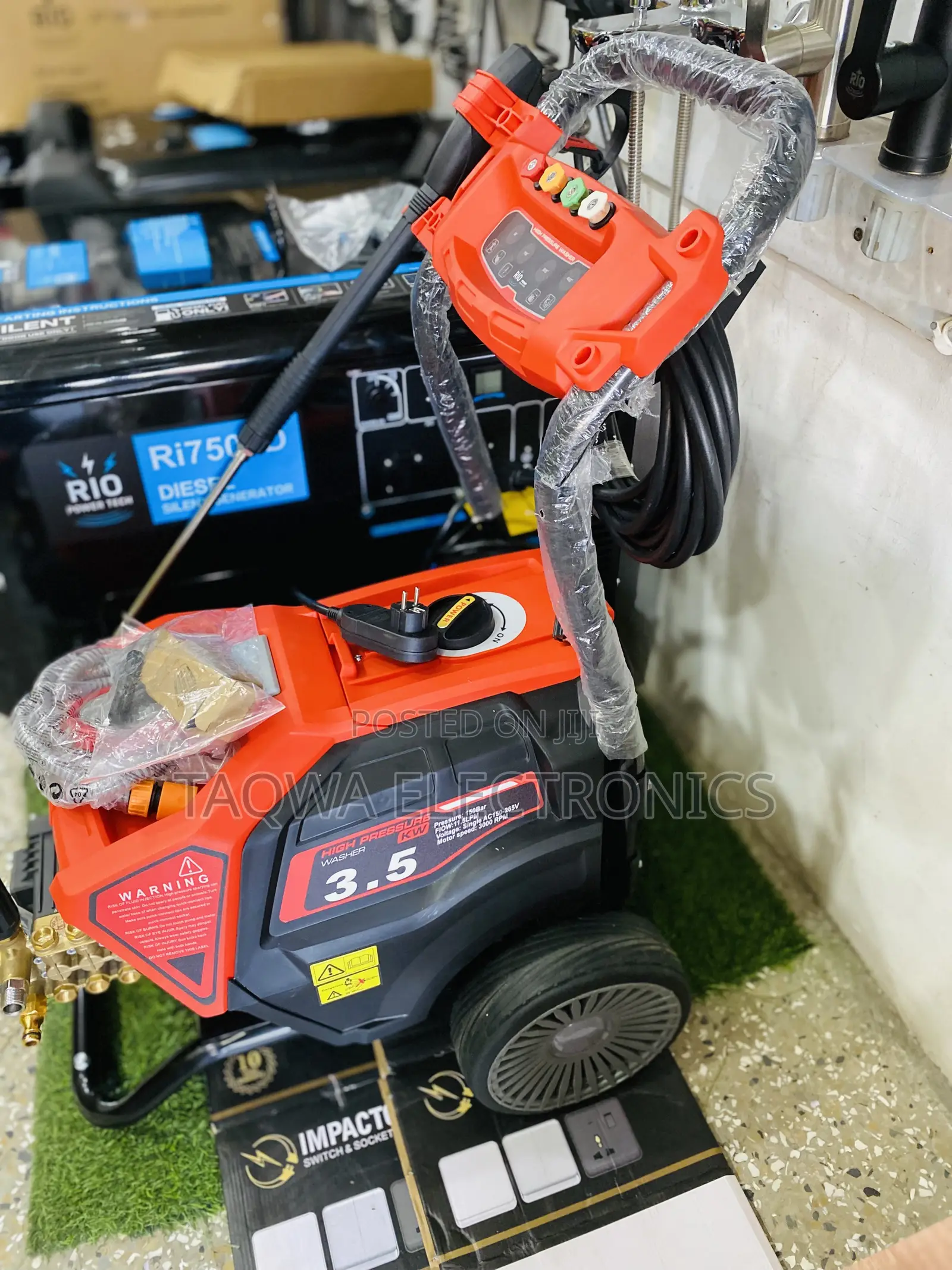 Dependable Rio Car Pressure Washing Machine