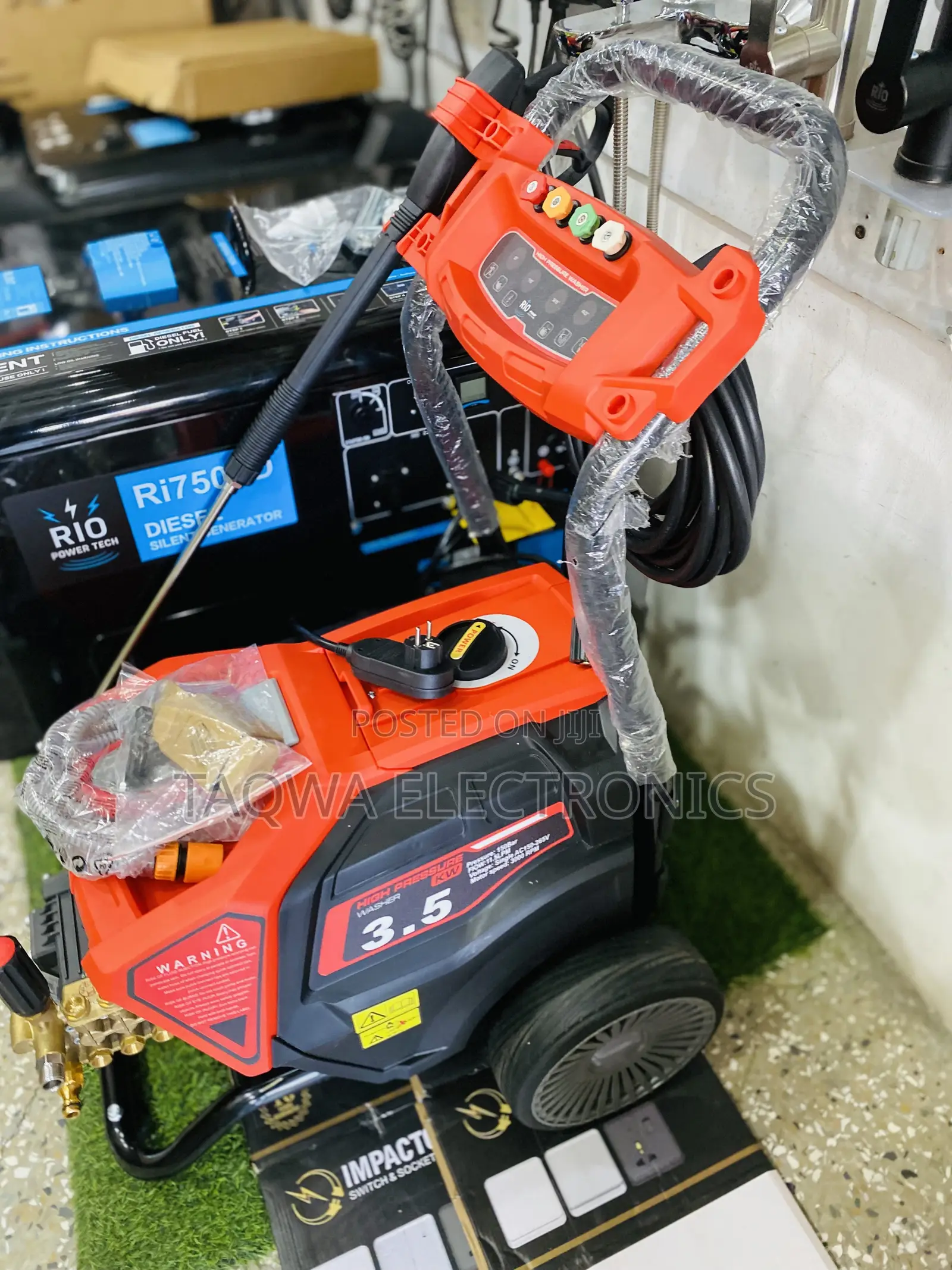 Rio Authentic 3.5kw Pressure Car Washing Machine
