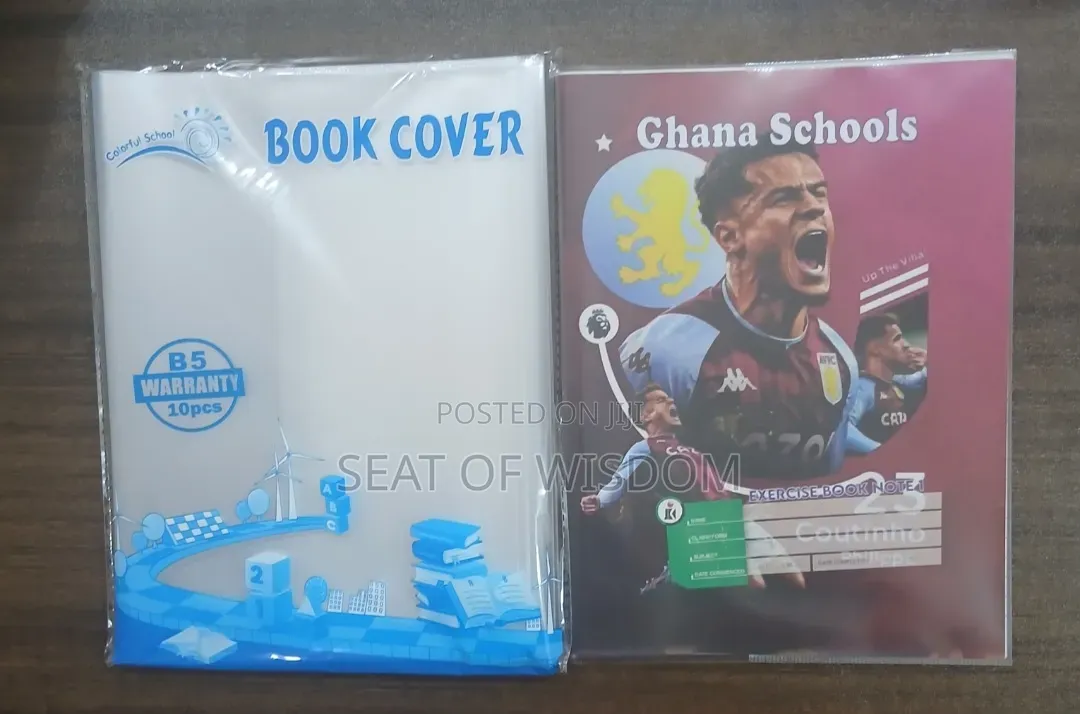 Transparent Note 1 Exercise Book Cover
