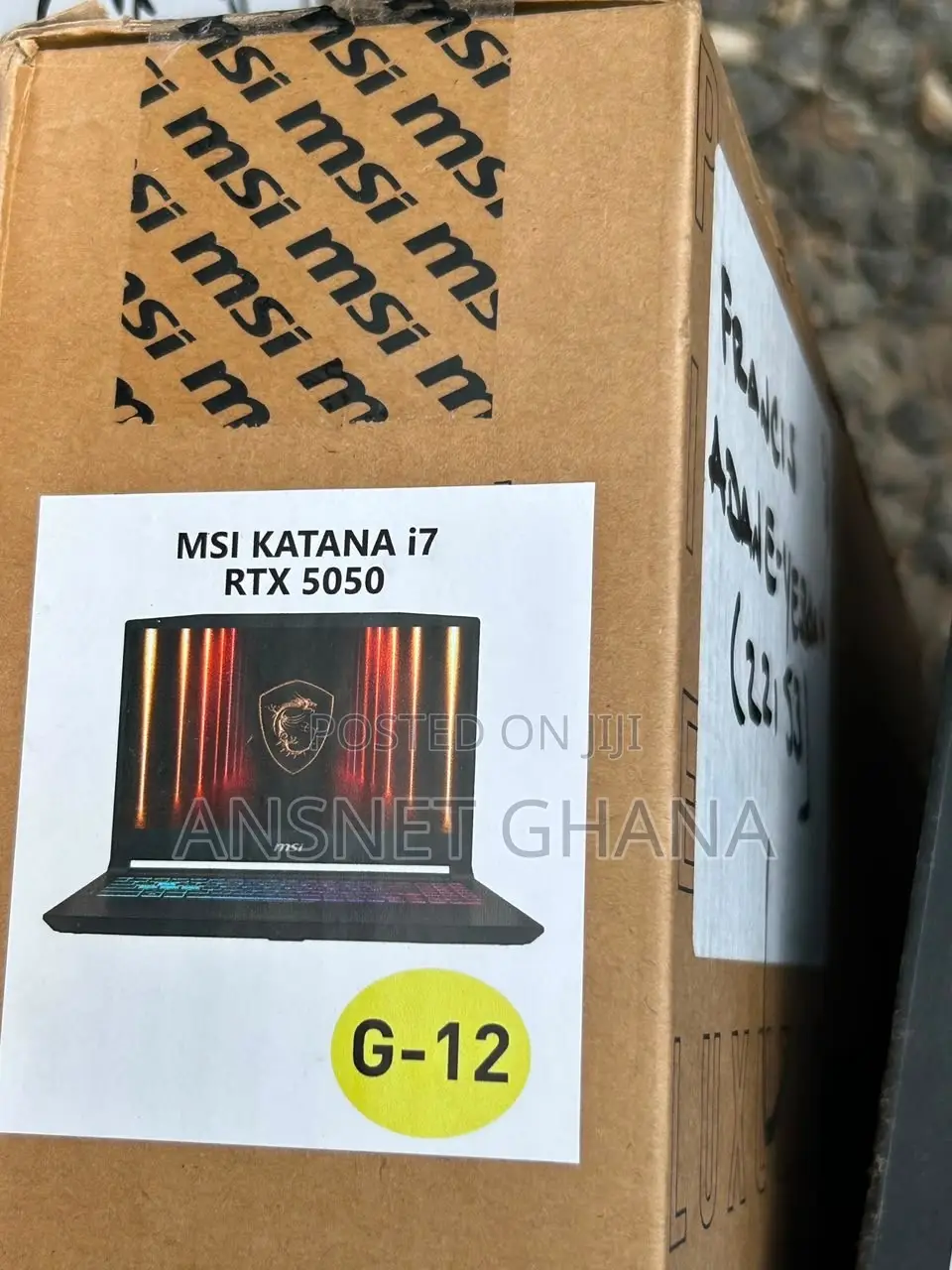 New Laptop MSI Katana 15 16GB Intel Core i7 SSD 512GB