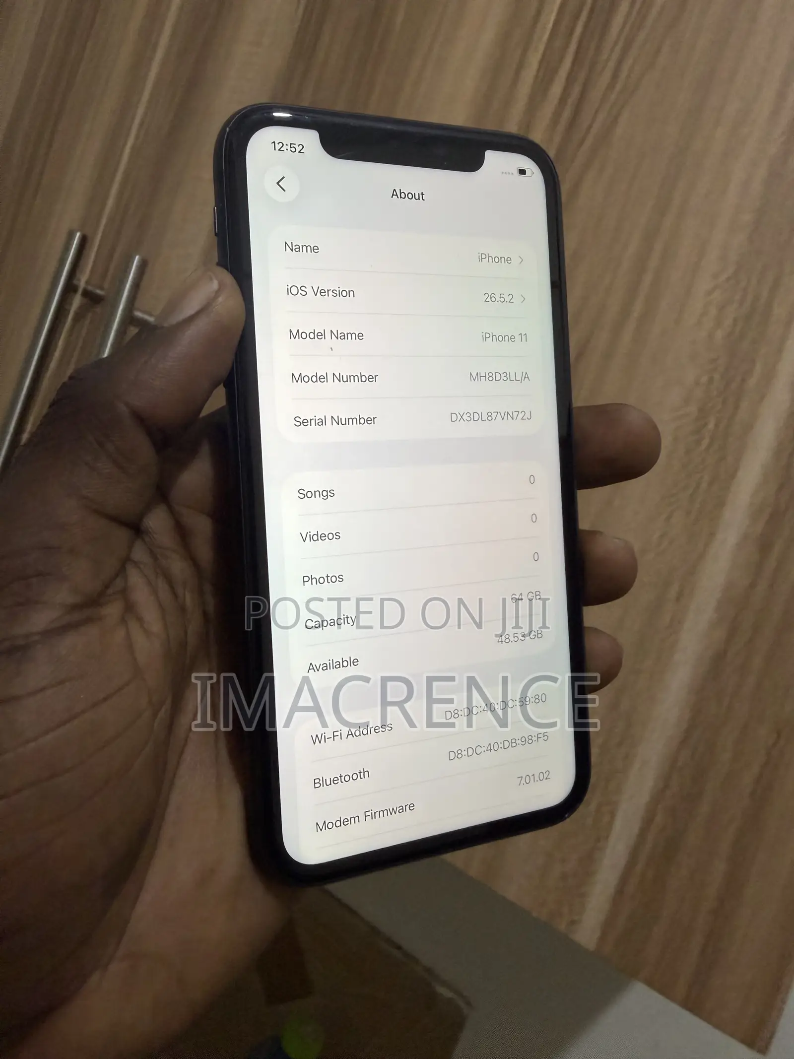 Apple iPhone 11 64 GB Black