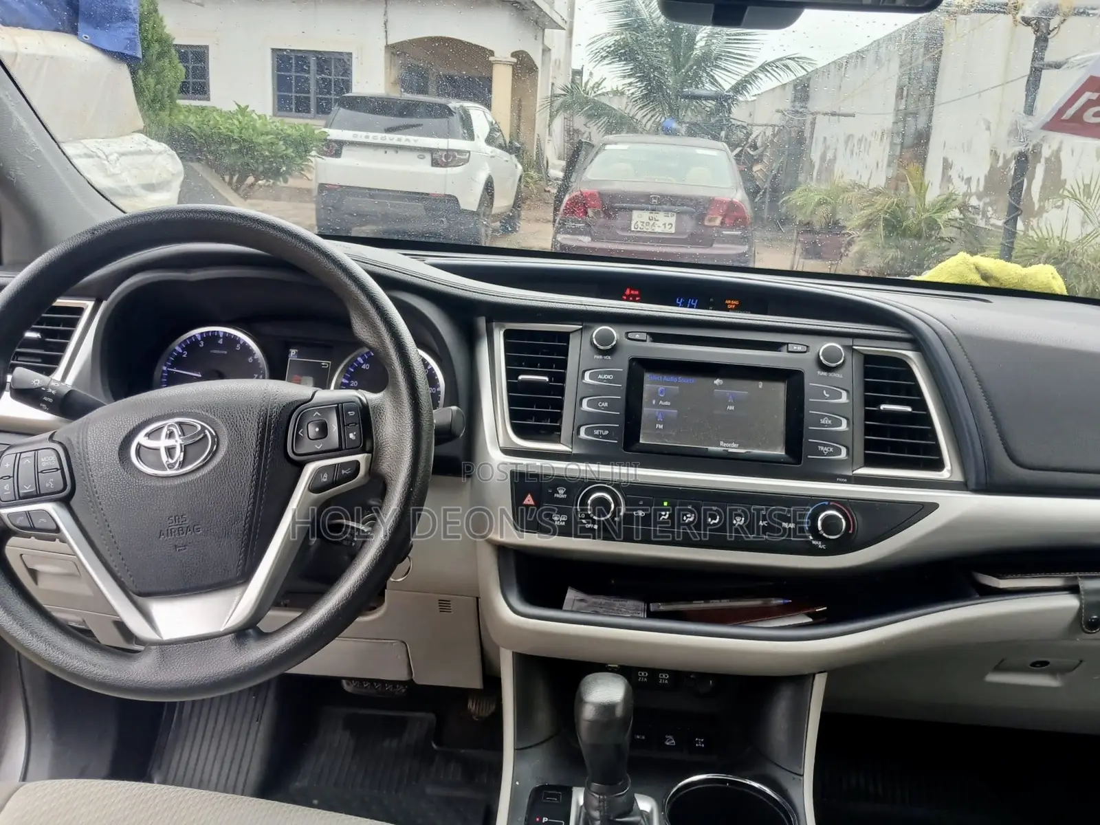 Toyota Highlander XLE 4x2 V6 (3.5L 6cyl 8A) 2018 Gray