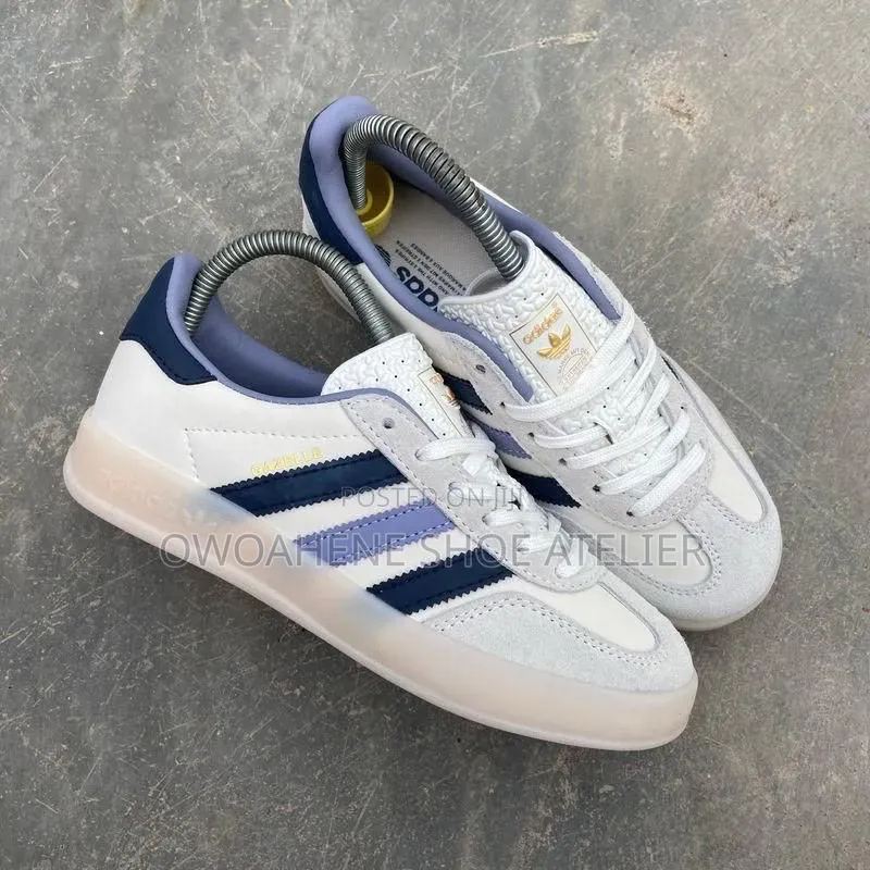 Adidas Originals Gazelle Indoor "White Preloved Ink"