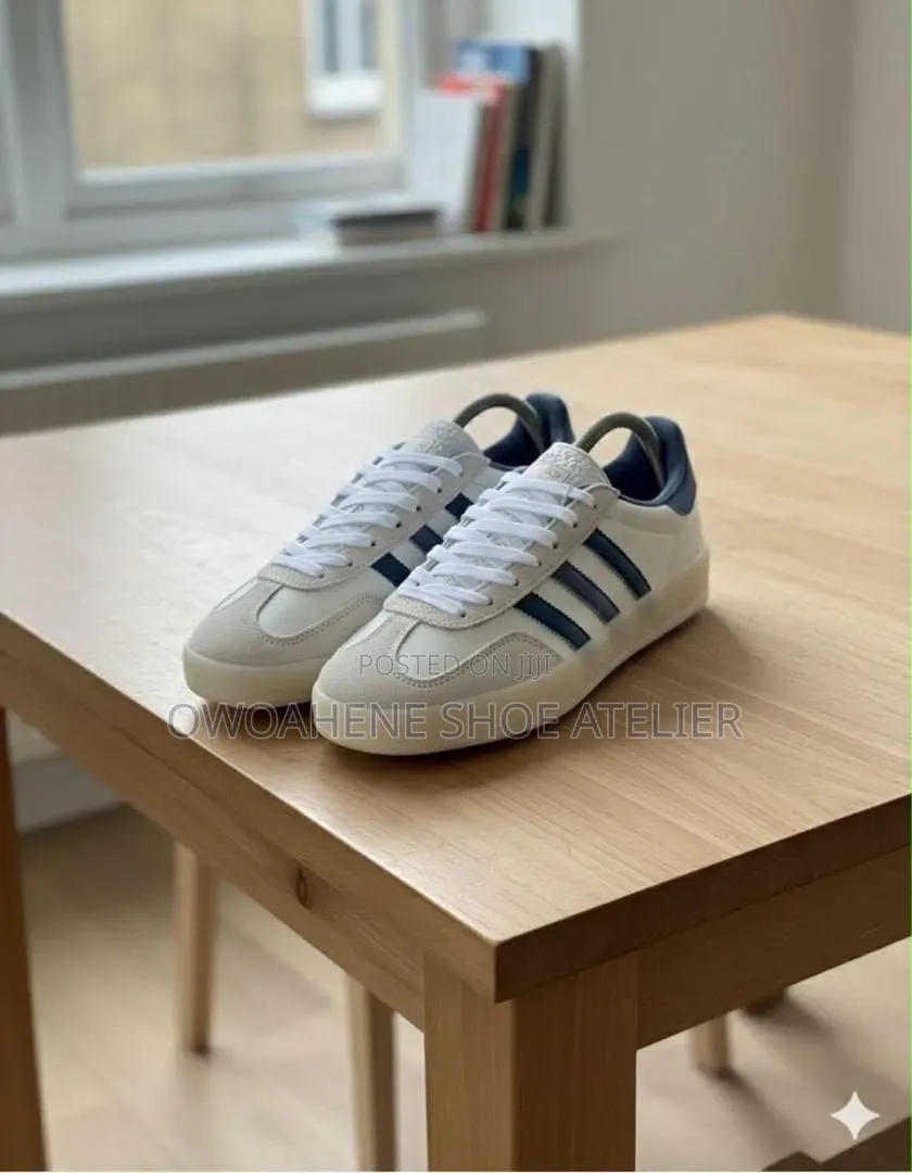 Adidas Originals Gazelle Indoor "White Preloved Ink"
