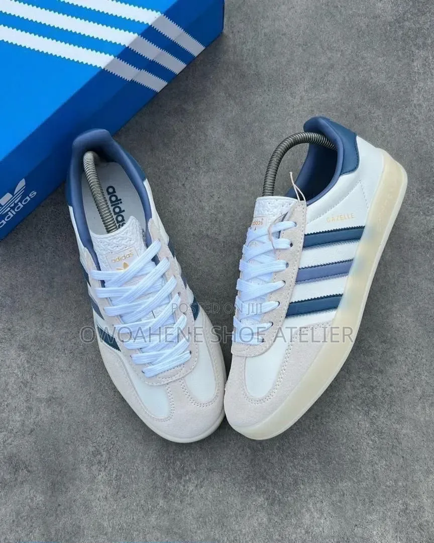 Adidas Originals Gazelle Indoor "White Preloved Ink"