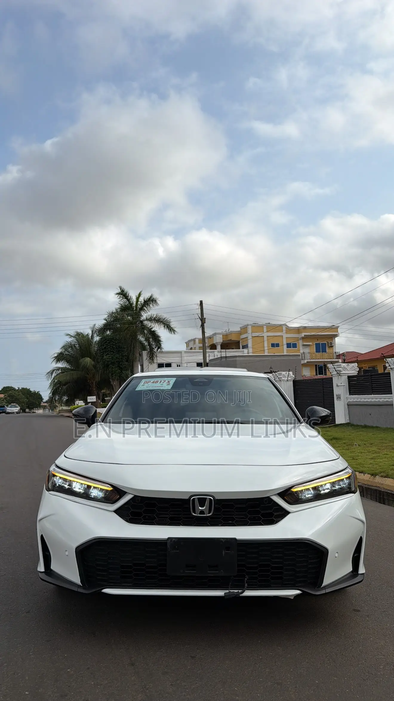 Honda Civic Hybrid Sport Touring CVT 2025 White