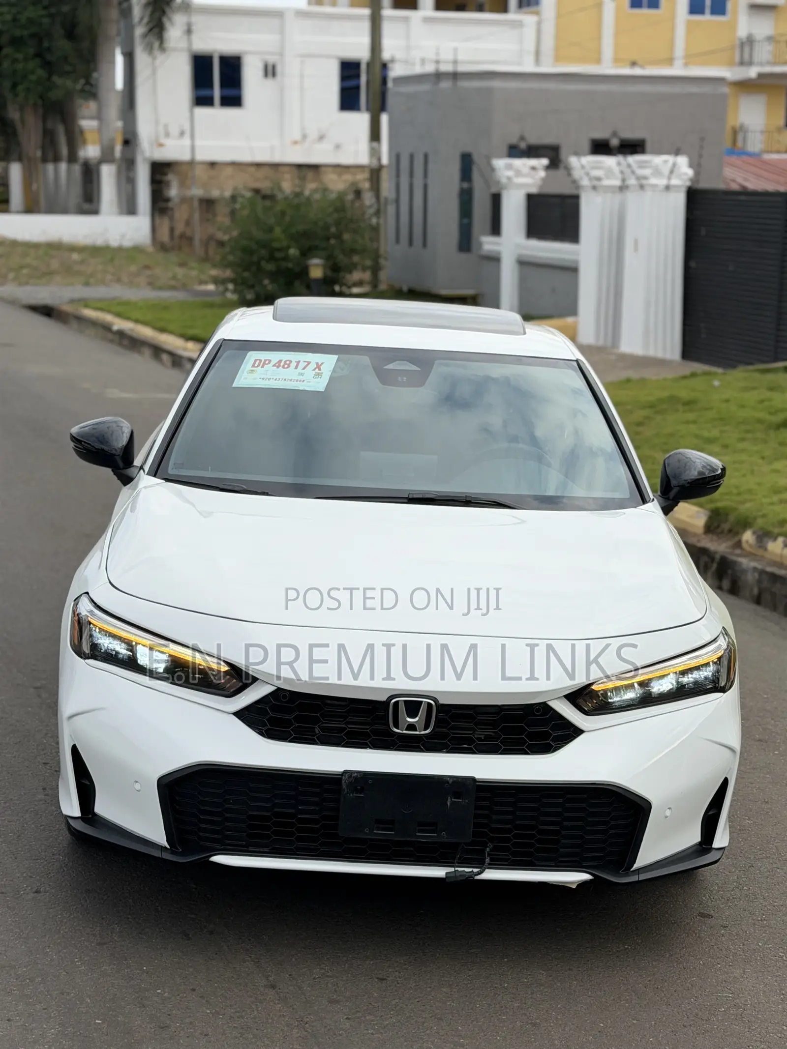 Honda Civic Hybrid Sport Touring CVT 2025 White