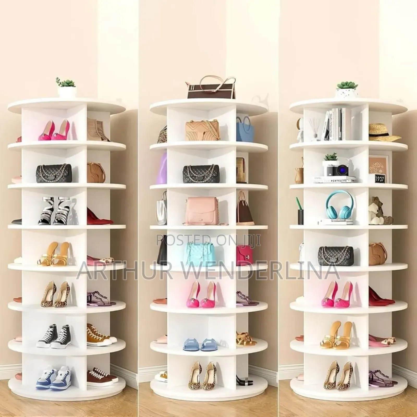 Shoe and Bag Rack