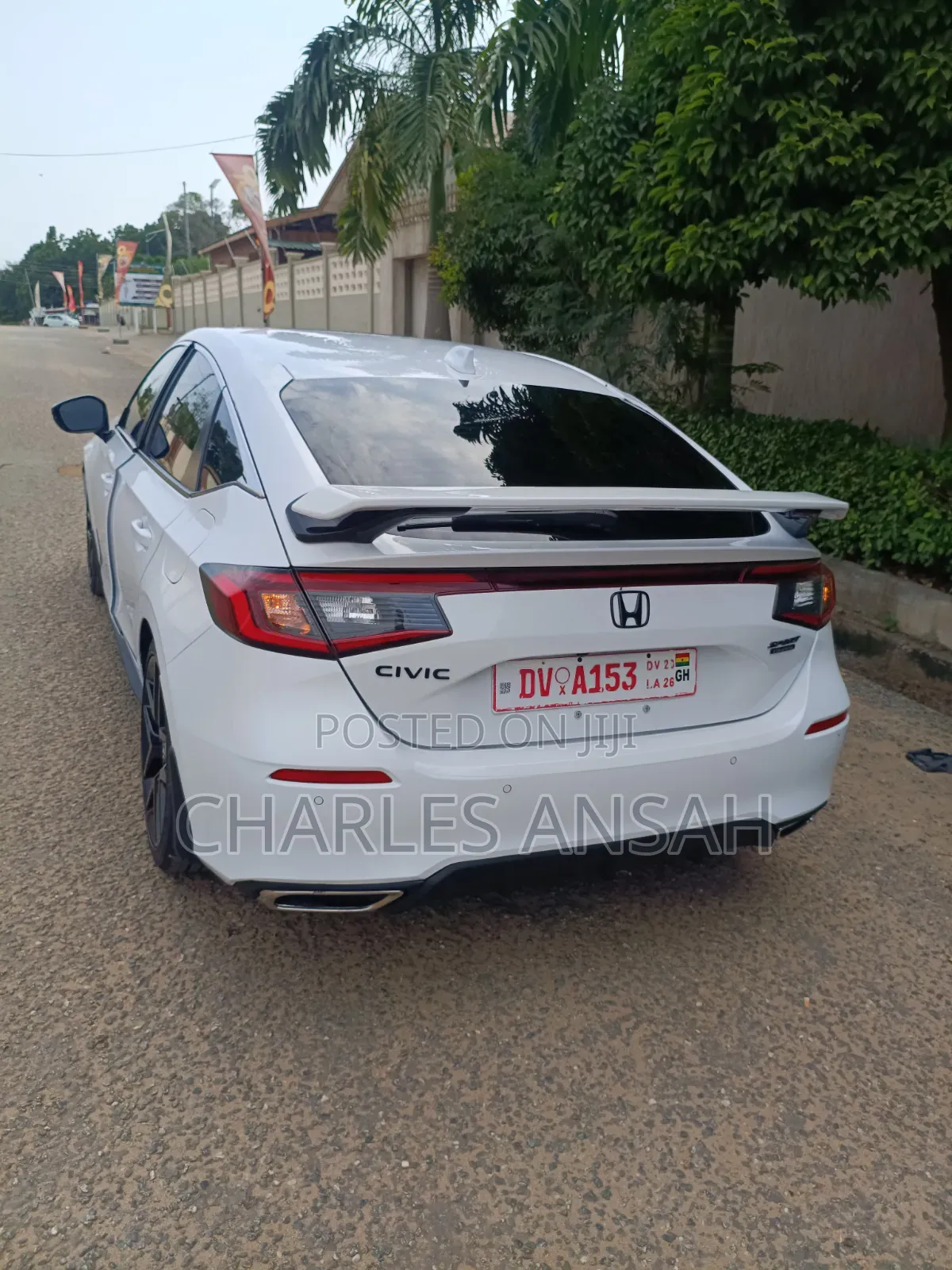 Honda Civic Sport Touring CVT 2023 White