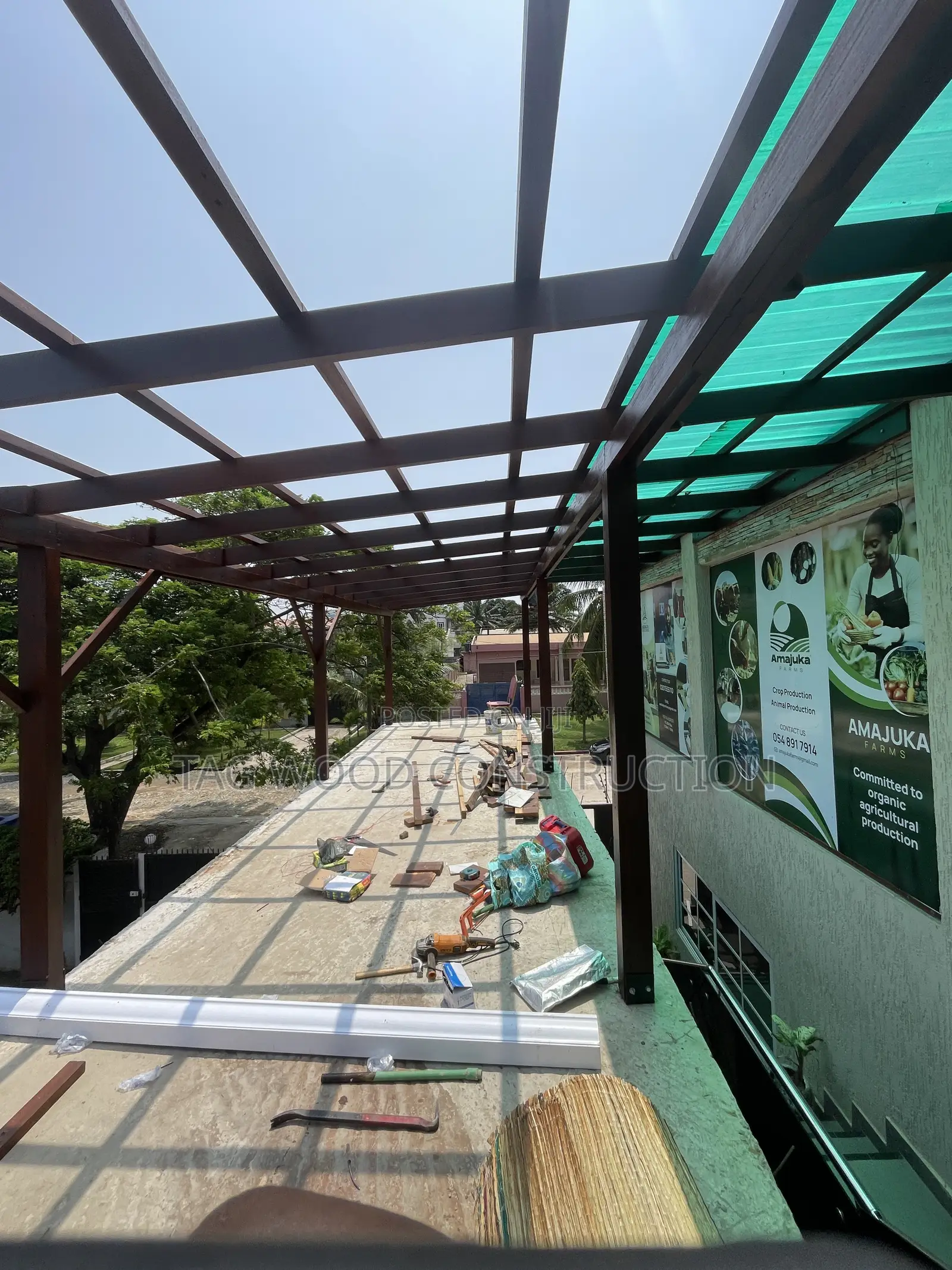 Rooftop Pergola