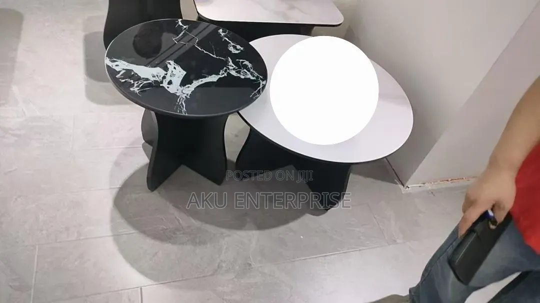 European Style Designer Coffee Table Set