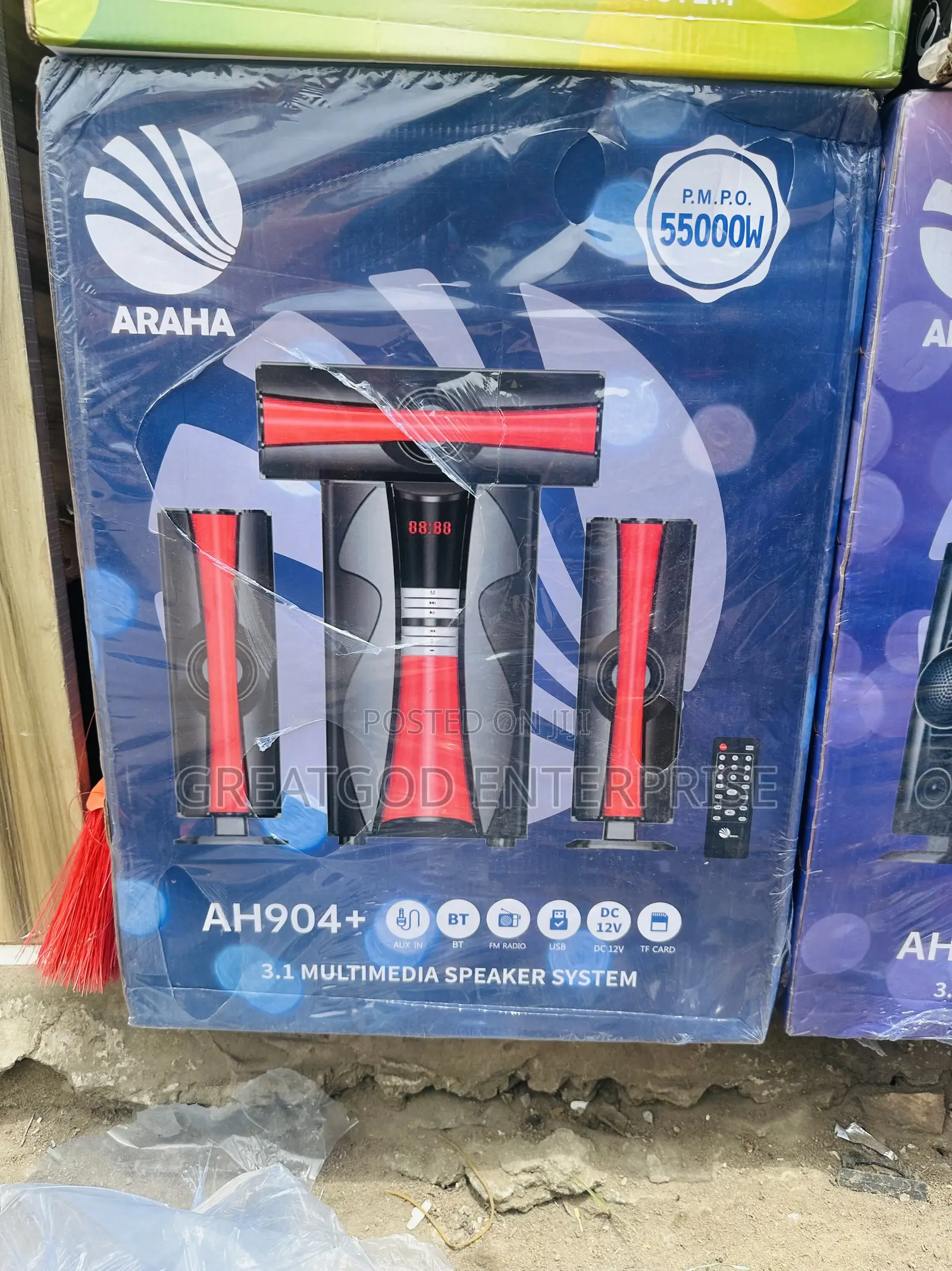 ARAHA AH904+ 3.1 Channel Multimedia Speaker System