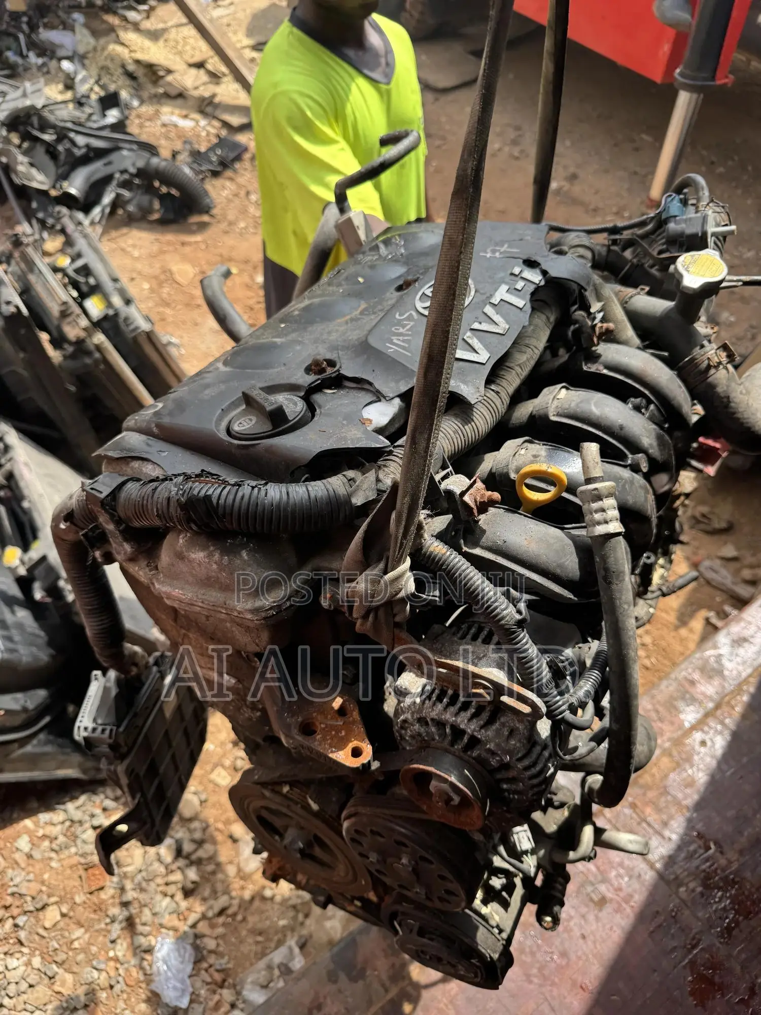 99-19 Toyota Yaris 1.5 1nz-Fe Engine Complete