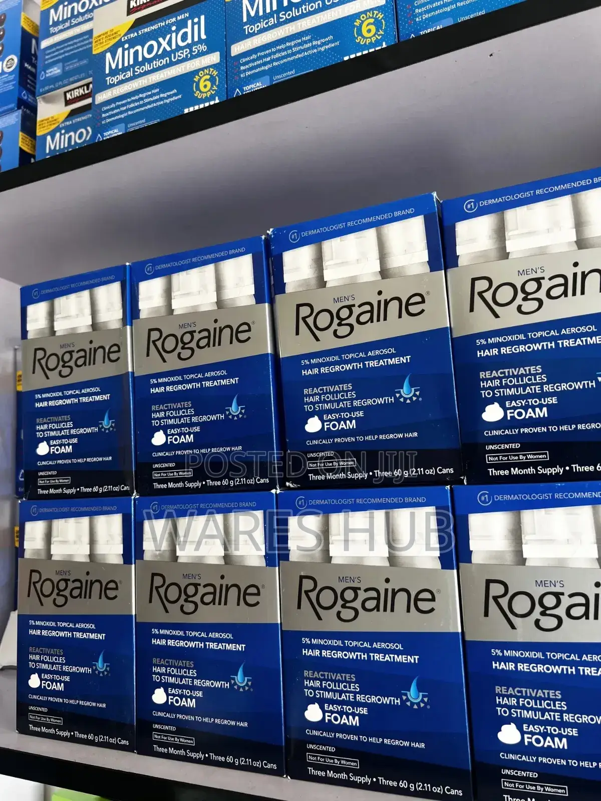 Rogaine Foam Box Minoxidil