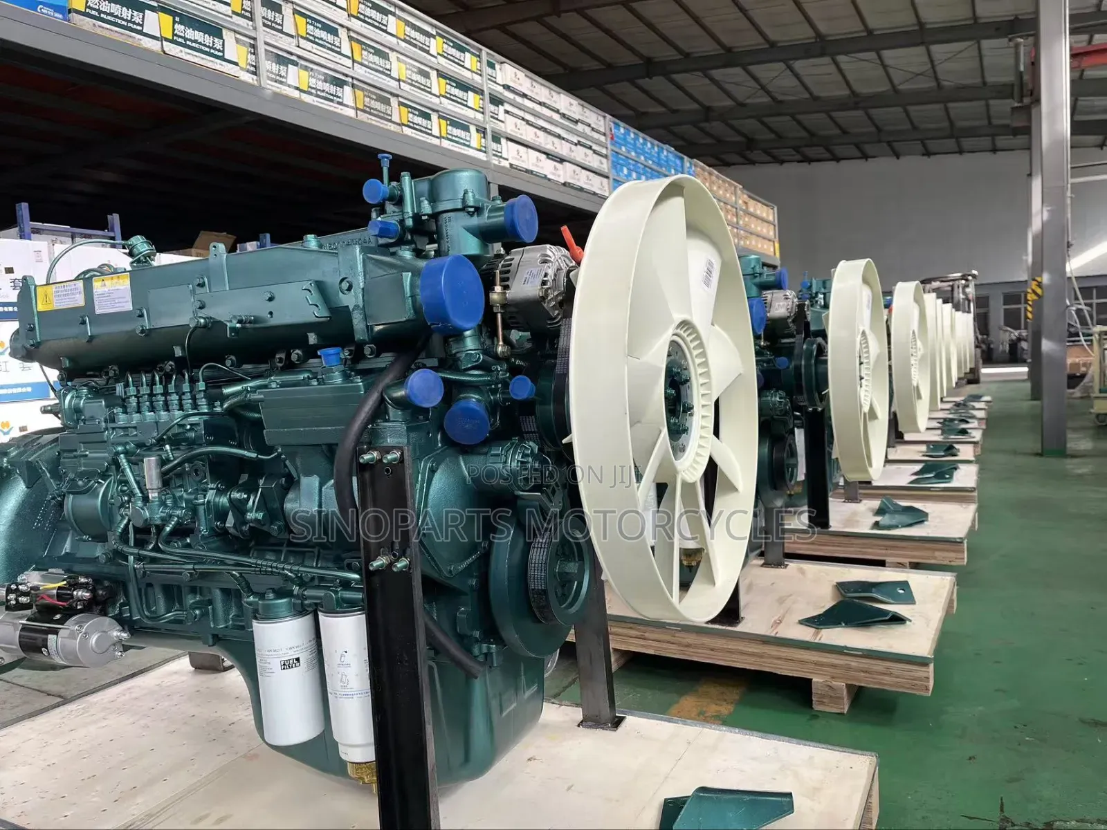 Brand New HOWO 371HP WD615.47 Diesel Engine – HOWO/Shacman