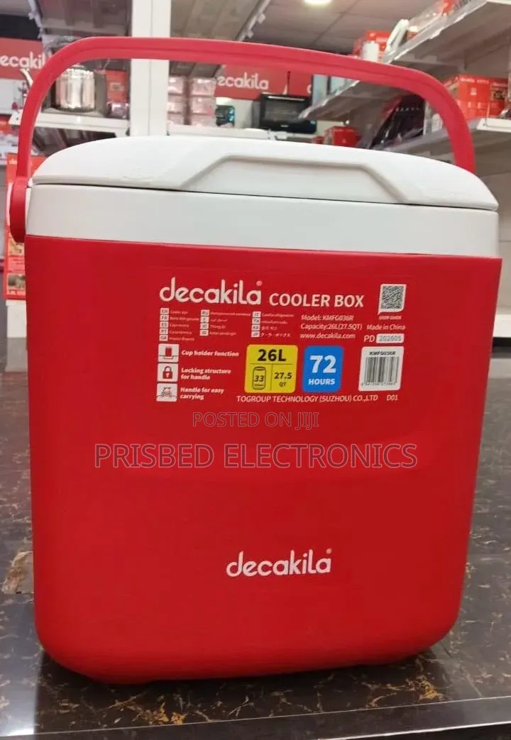 Decakila Durable Cooler/ Ice Chest 26 Litres