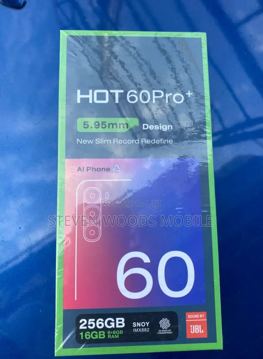 New Infinix Hot 60 Pro+ 256 GB Bronze