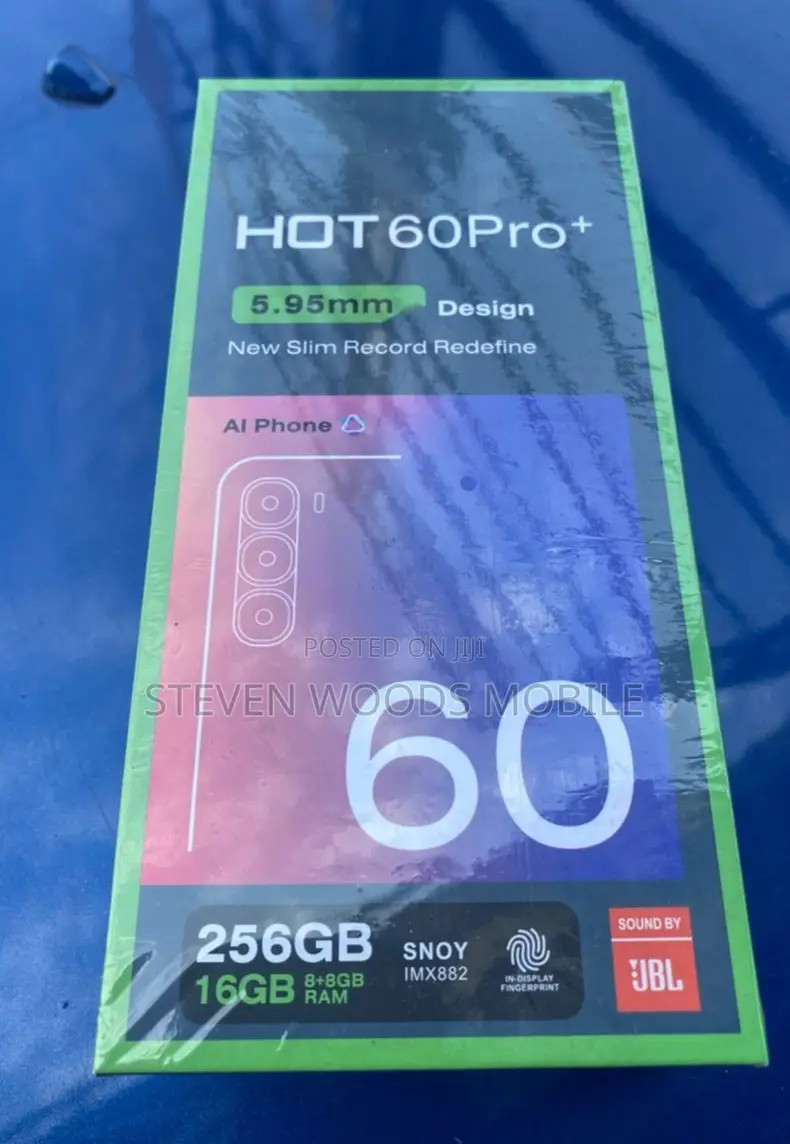 New Infinix Hot 60 Pro+ 256 GB Bronze
