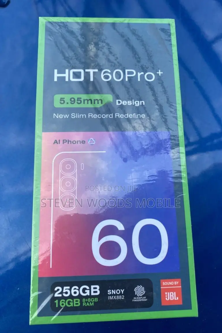 New Infinix Hot 60 Pro+ 256 GB Bronze
