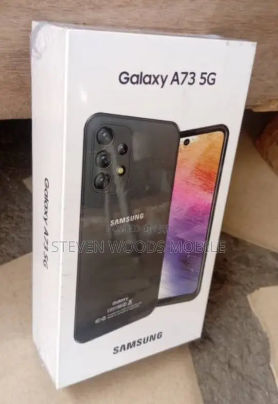New Samsung Galaxy A73 5G 256 GB Black