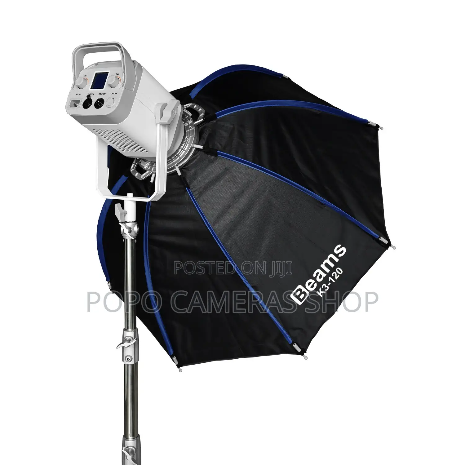 Beams Rapid Open Softbox + Double Diffuser+ Grid + Bowens Mount