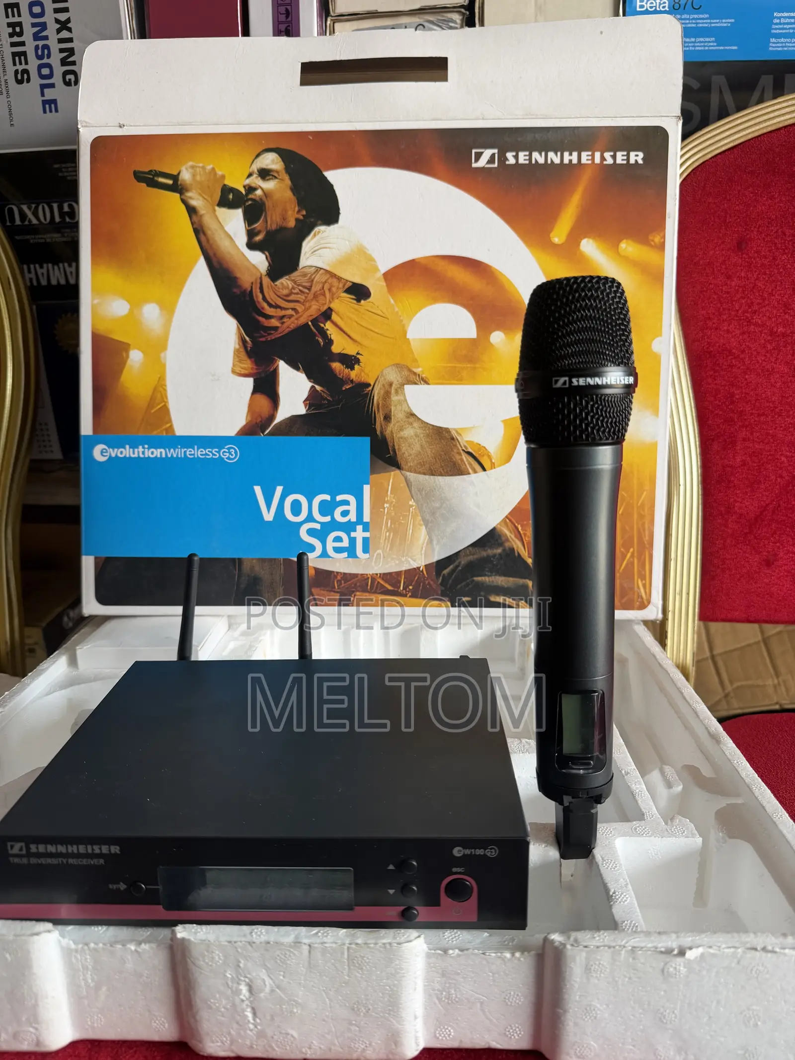 Sennheiser Ew100 G3 1in1 Handheld Wireless Microphone
