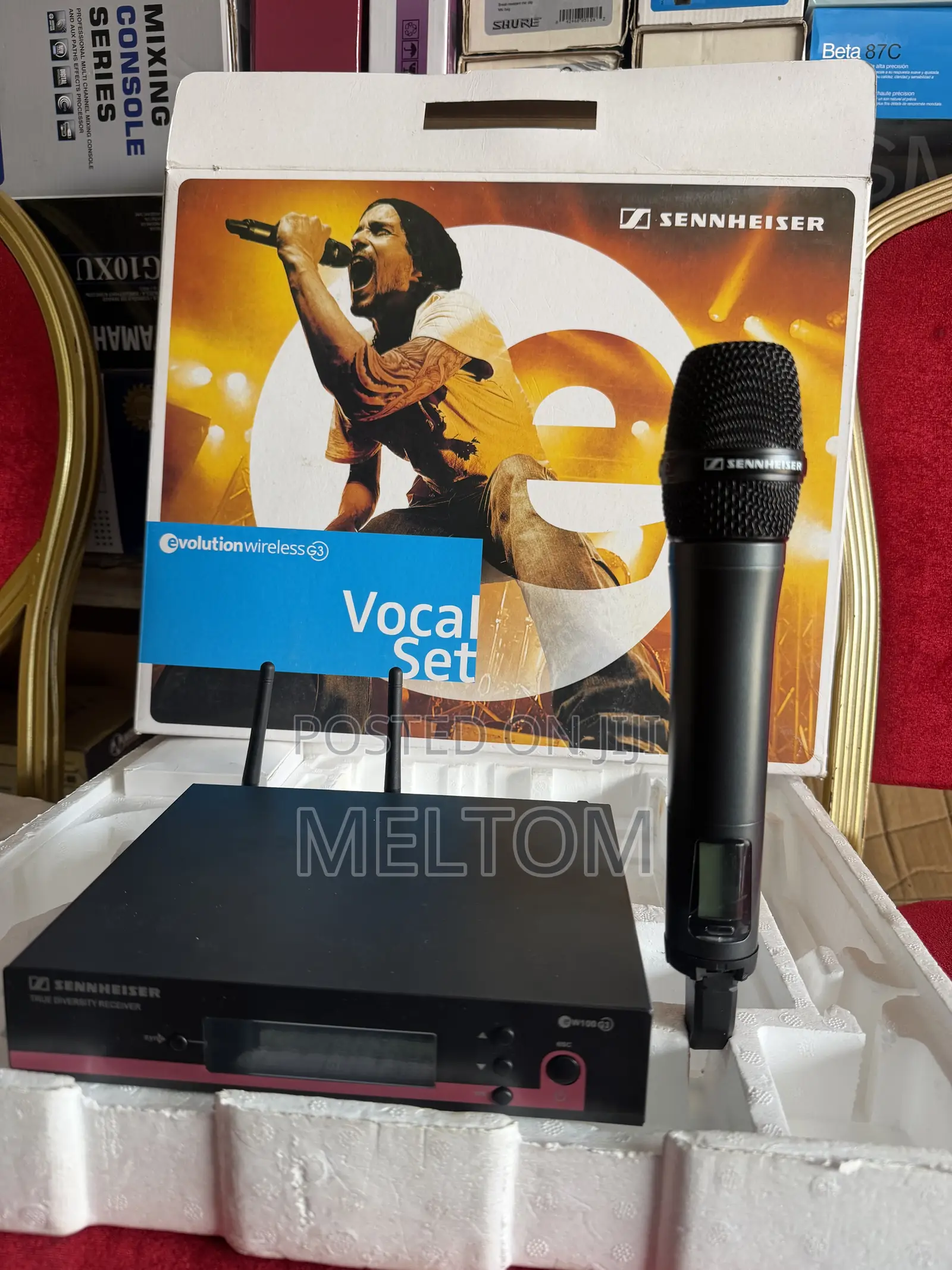 Sennheiser Ew100 G3 1in1 Handheld Wireless Microphone