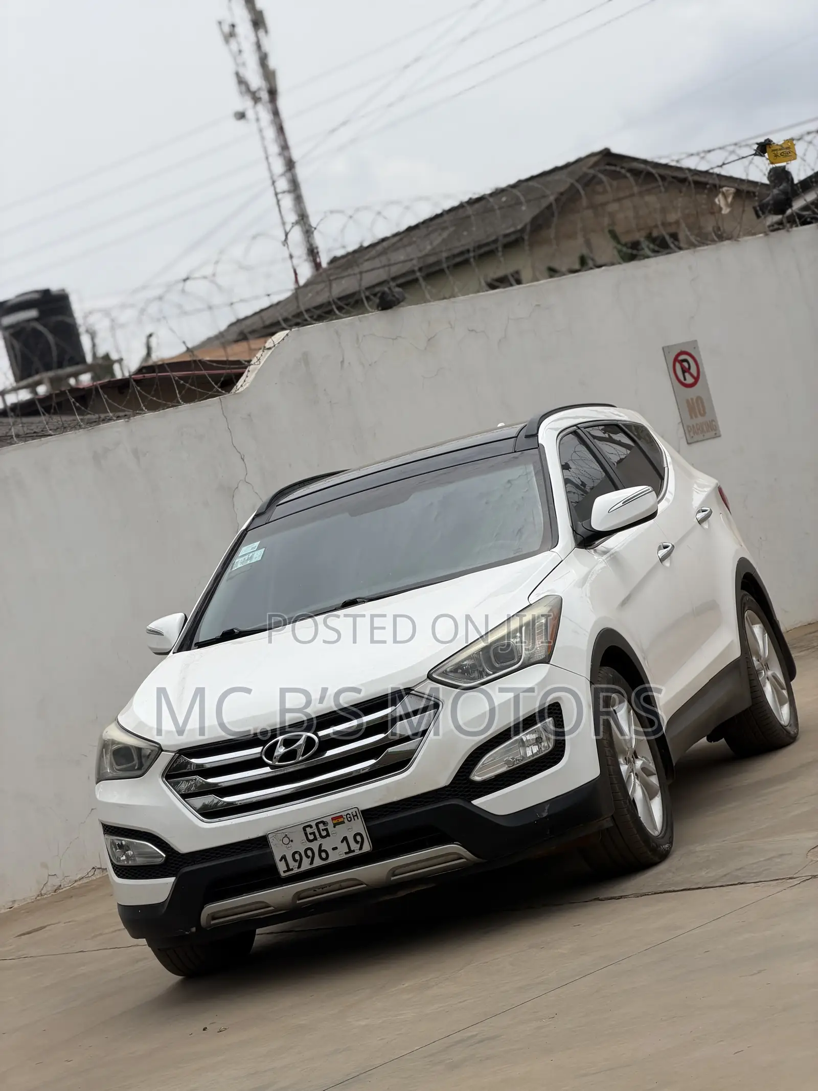Hyundai Santa Fe 2019 White